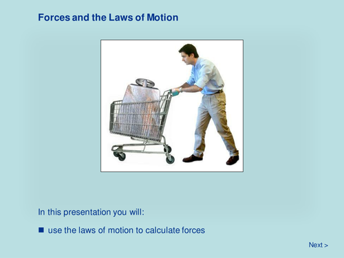 Forces and the Laws of Motion