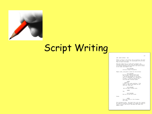 Script Writing - KS3 English - Supermarket Checkout script