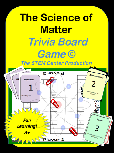 Matter Trivia Board Game