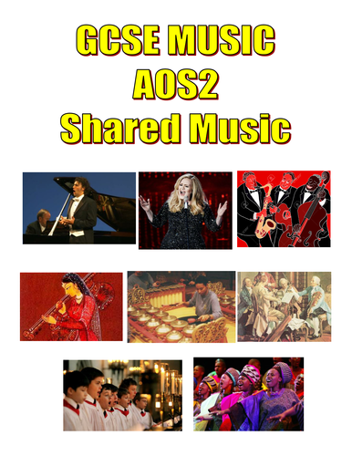 Shared Music Booklet for OCR GCSE Music