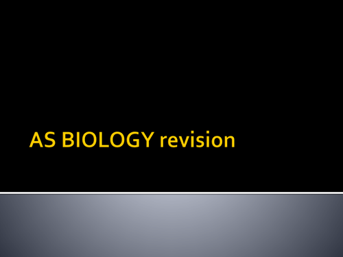 OCR A level Bio revision new spec 2015