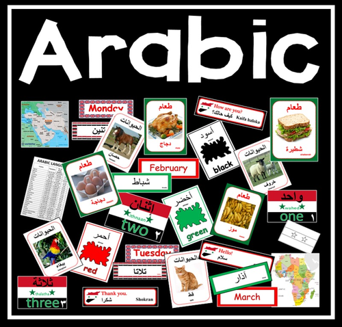 ARABIC LANGUAGE TEACHING RESOURCES -GEOGRAPHY DISPLAY EAL SYRIAN SYRIA MAPS AFRICA MIDDLE EAST