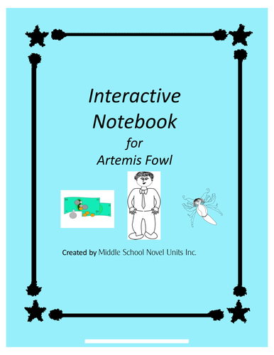 Interactive Notebook for Artemis Fowl