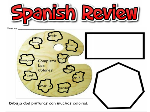 Spanish Review Assessment