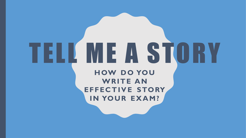 Narrative Writing for an Exam Part 2 | Teaching Resources