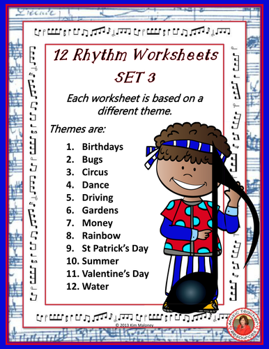 Rhythm Worksheets Set 3