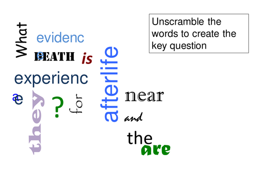 Near Death Experience