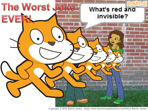 SCRATCH - animate your worst joke ever!