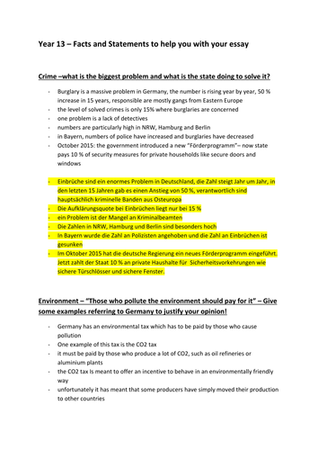 Thesis factsheets image