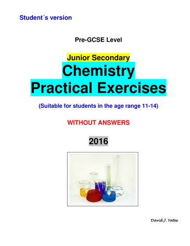 Junior Secondary Chemistry Practical Exercises (Student's version)