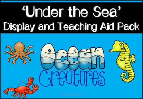 Under the Sea Display Pack, Fact Files and Flashcards