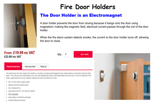 Magnetism Revision Slides and Worksheet