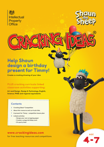 Cracking Ideas - Help Shaun design a birthday present for Timmy!