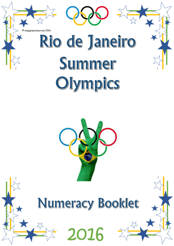 Rio Olympics 2016 themed numeracy activities