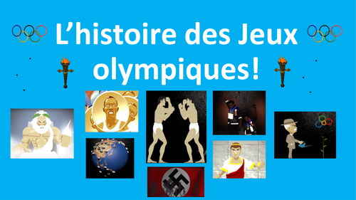 French Teaching Resources. History of the Olympic Games. Histoire des Jeux olympiques.