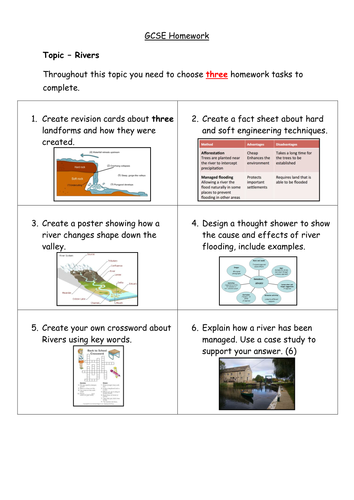 primary homework help uk rivers