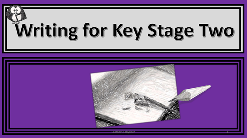 Literacy- Writing for Key Stage Two