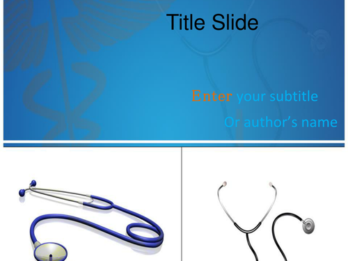 Stethoscope PPT Template