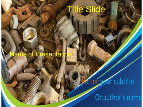Solid Waste PPT Template