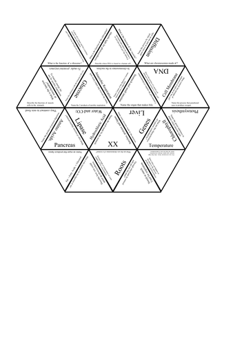 AQA B2 Revision - Puzzle Based on Past Exam Questions