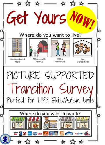 Student Transition Worksheet and Parent Survey for Special Education