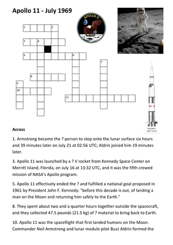 Apollo 11 Crossword