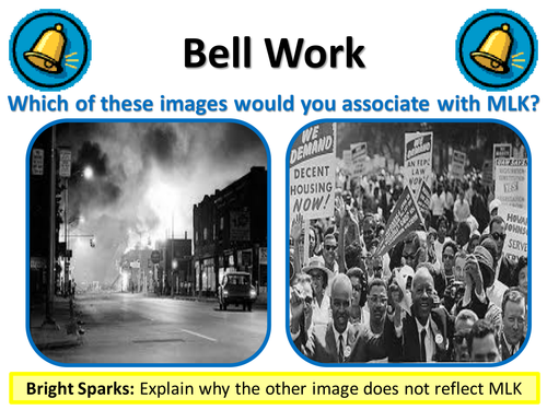 Martin Luther King and Malcolm X