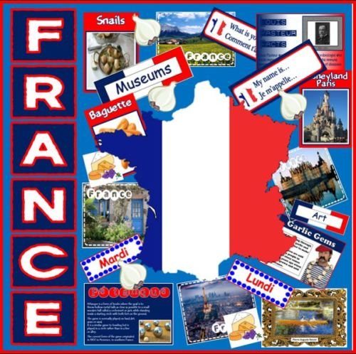 FRANCE and FRENCH LANGUAGE RESOURCES -MULTICULTURAL DIVERSITY TEACHING GEOGRAPHY FOOD ANIMALS