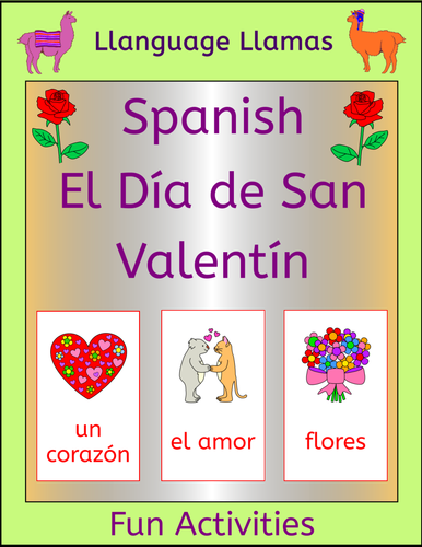 Spanish Valentine's Day - El Dia de San Valentin
