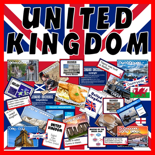 UNITED KINGDOM UK GB TEACHING RESOURCES KS23 GEOGRAPHY MAPS WELSH