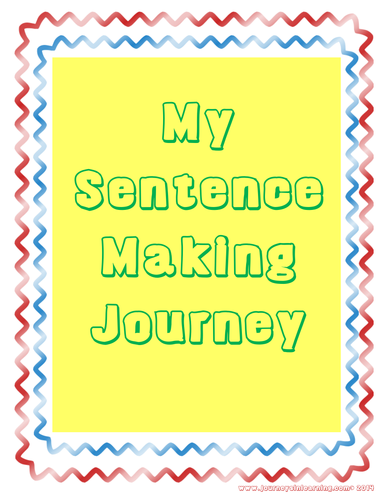 My Sentence Making Journey