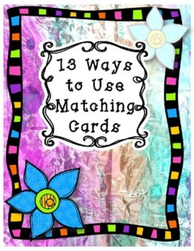 Ways to Use Sets of Matching Cards