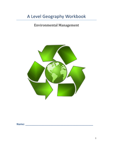 Environmental Management Workbook