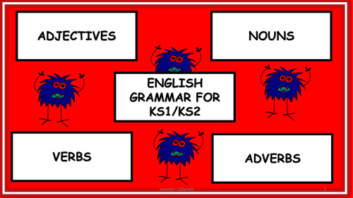 Literacy / SPAG for KS1/KS2 Monster Grammar