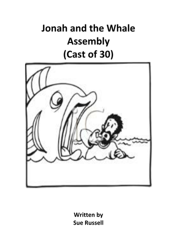 Jonah and the Whale Assembly or Class Play