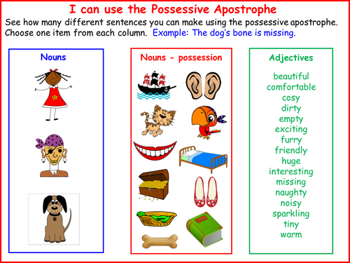 Possessive Apostrophe Practice Sheets singular And Plural Teaching 