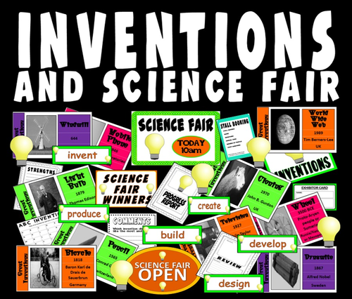 INVENTIONS TEACHING RESOURCES KEY STAGE 2 SCIENCE DISPLAY TECHNOLOGY HISTORY