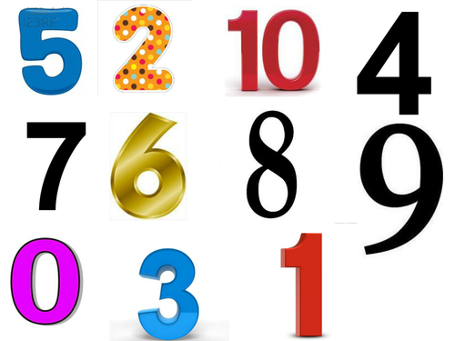 Guessing numbers - Review recognising numbers | Teaching Resources