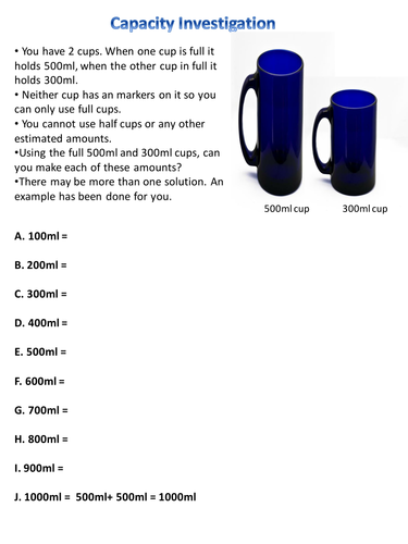 Capacity Investigation