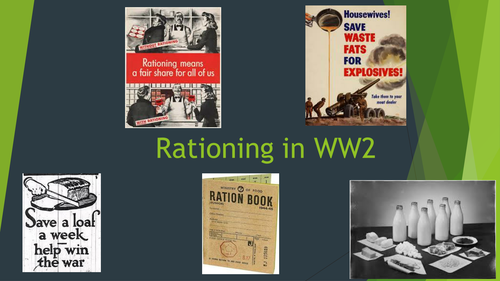 Rationing in WW2