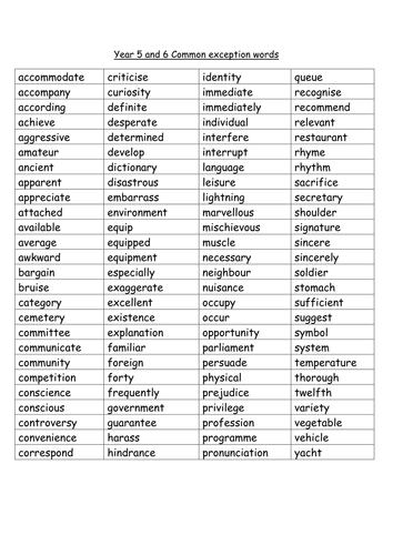 year-5-6-common-exception-words-board-games-by-uk-teaching