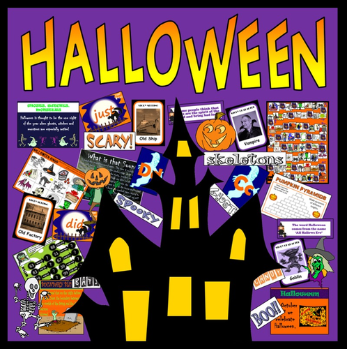 HALLOWEEN TEACHING RESOURCES SCIENCE FOOD EYFS KS1-2 WITCH GHOST ROLE PLAY