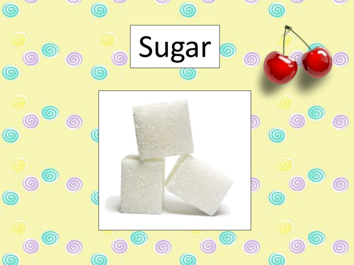 Informative and visual presentation all about sugar - parent workshop or Science lesson