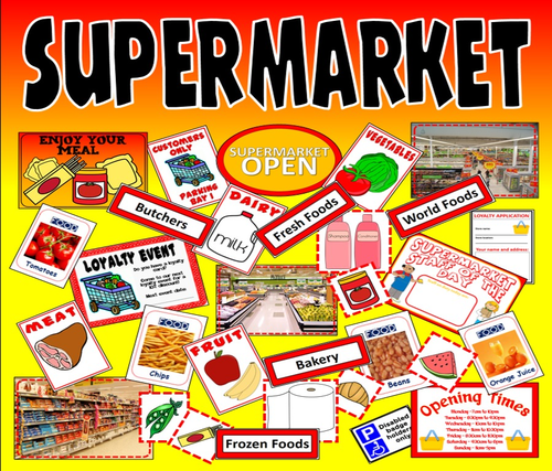 Role cheap play supermarket