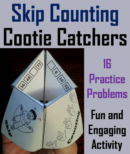 Skip Counting Cootie Catchers