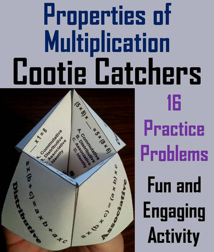 Properties of Multiplication Cootie Catchers