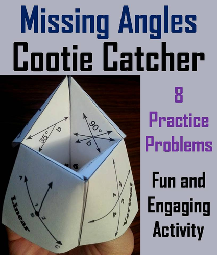 Missing Angles Cootie Catchers