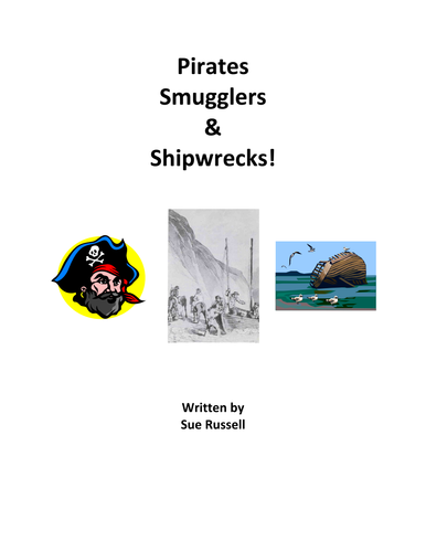 Pirates Smugglers and Shipwrecks Guided Reading Scripts plus Quiz