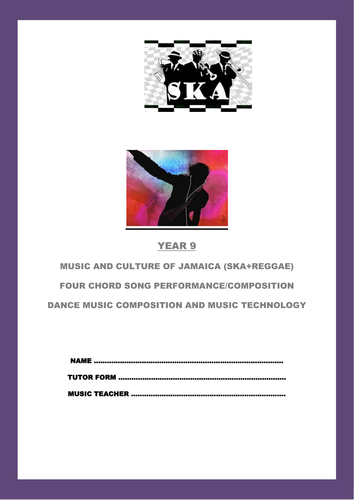 Y8/9- KS3:- reggae, ska and performance of 'message to you Rudy' by the Specials