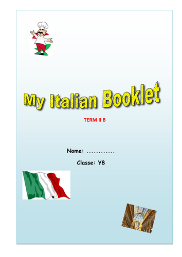 Italiano The Weather Booklet